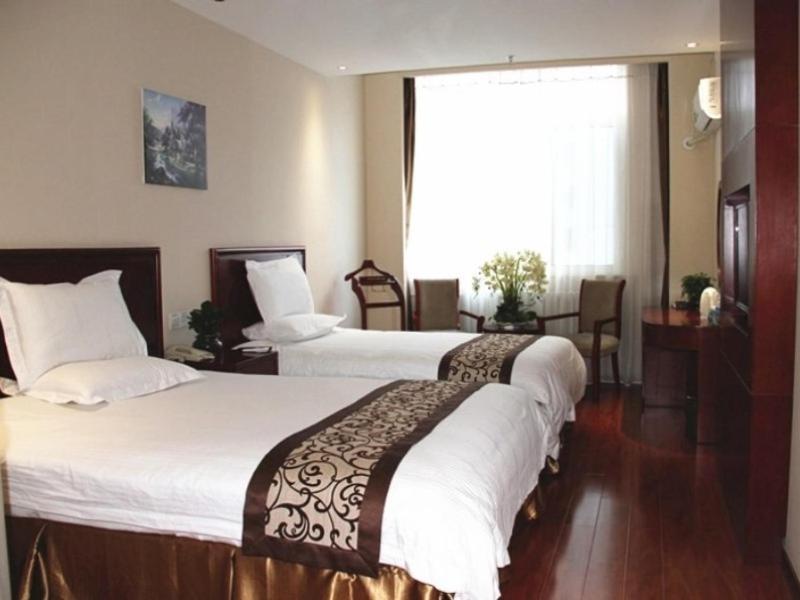 Greentree Inn Tianjin Jinghai Jinqiao International Trade Center Esterno foto