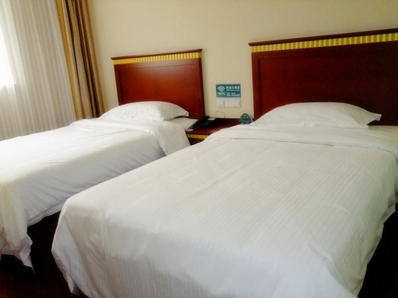 Greentree Inn Tianjin Jinghai Jinqiao International Trade Center Esterno foto