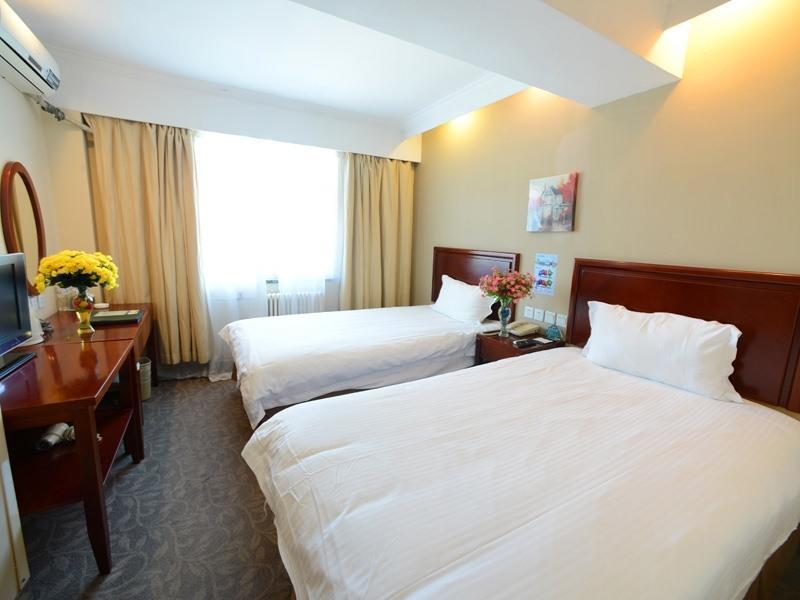 Greentree Inn Tianjin Jinghai Jinqiao International Trade Center Esterno foto