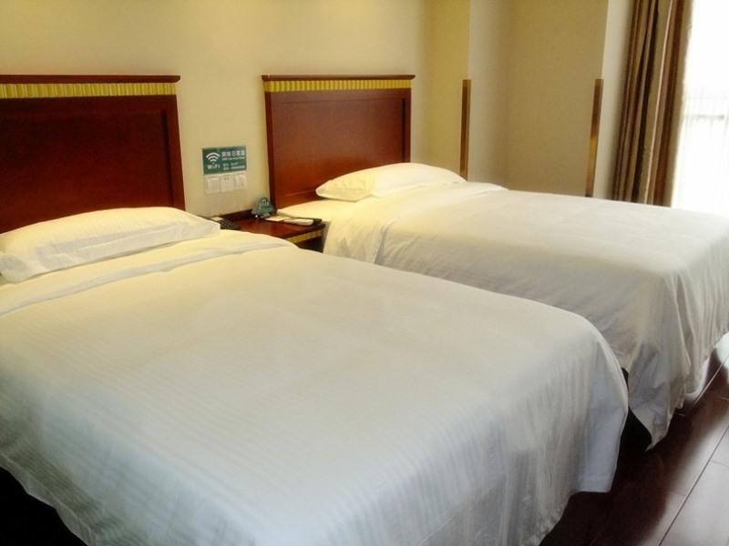 Greentree Inn Tianjin Jinghai Jinqiao International Trade Center Esterno foto