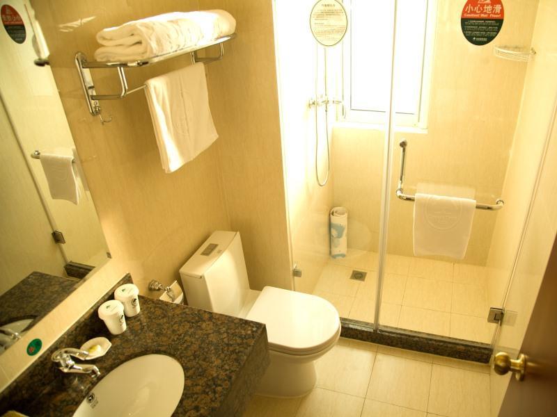 Greentree Inn Tianjin Jinghai Jinqiao International Trade Center Esterno foto