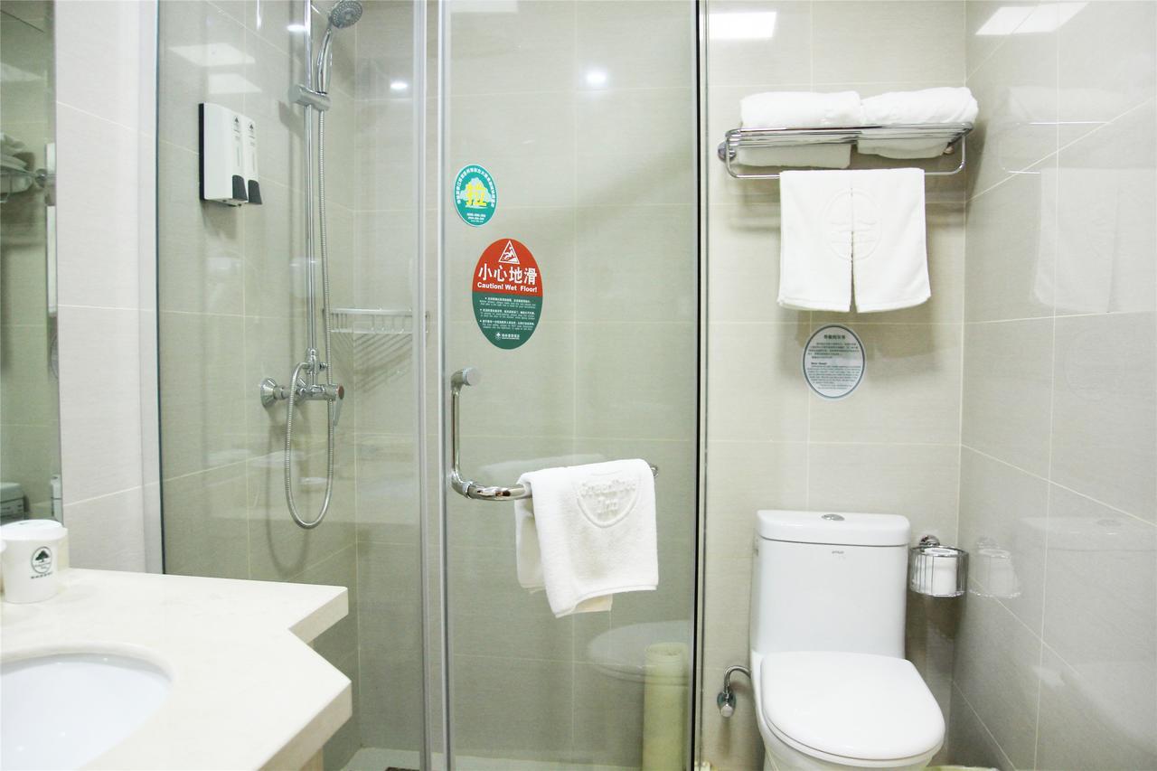 Greentree Inn Tianjin Jinghai Jinqiao International Trade Center Esterno foto