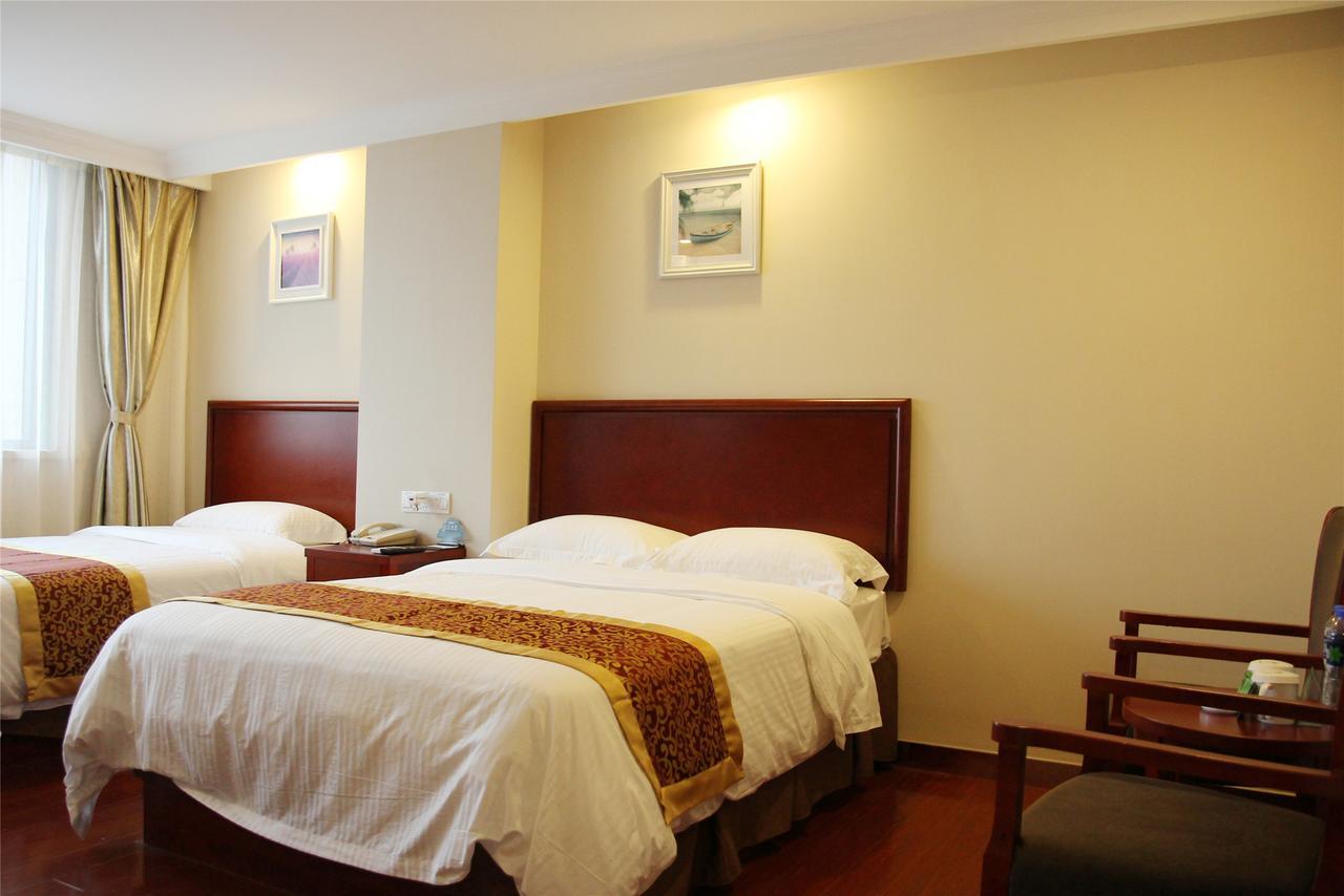 Greentree Inn Tianjin Jinghai Jinqiao International Trade Center Esterno foto