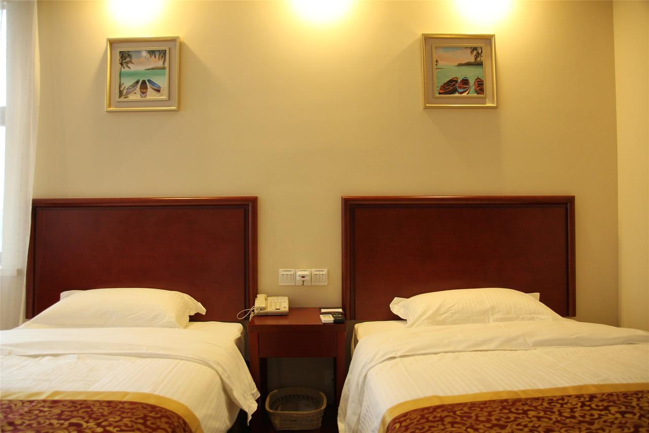 Greentree Inn Tianjin Jinghai Jinqiao International Trade Center Esterno foto