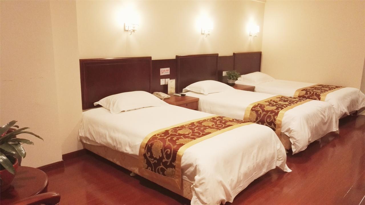 Greentree Inn Tianjin Jinghai Jinqiao International Trade Center Esterno foto