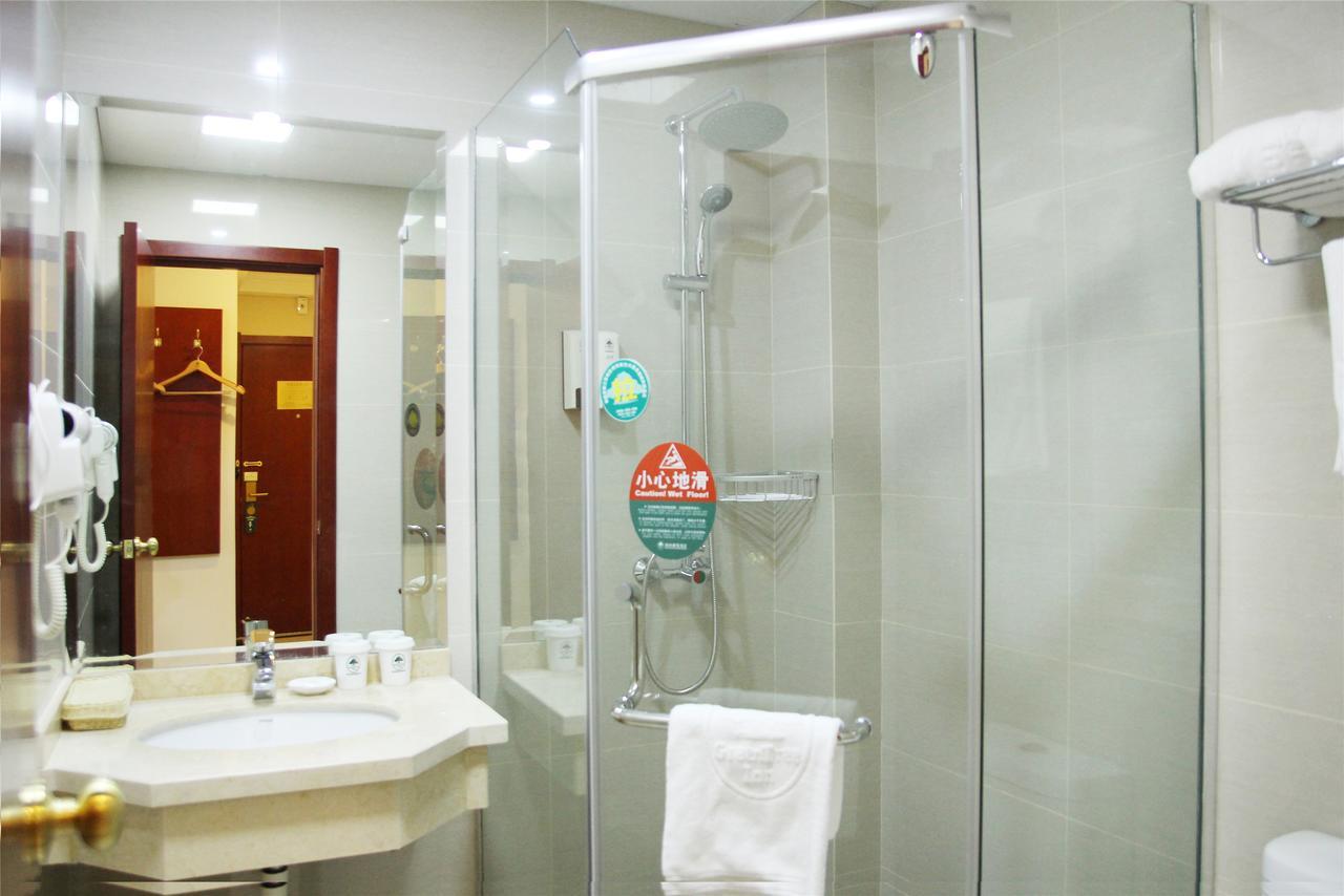 Greentree Inn Tianjin Jinghai Jinqiao International Trade Center Esterno foto
